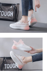 Gym Ladies Shoes Running Women Footwear Flat Cotton Urban With Stylish Cheap Summer 2024 Korean Designer Y2k Fashion Light