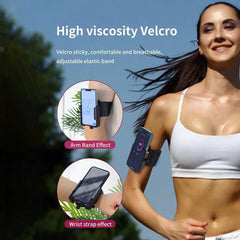Running Armband Wristband Bracke 360 ° Rotatable Phone Holder Suitable For 4-7-inch Smartphones Card Pocket For Running Bicycles