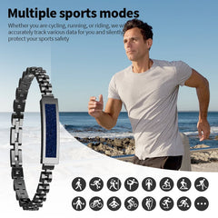 2025 New Smart Watch Pedometer Health Smart Bracelet Women Men Sports Fitness Waterproof Heart Rate Sleep Monitoring Wristbands