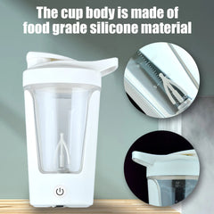350ML Electric Mixing Cup Portable Protein Powder Mixing Cup Automatic Shaker Bottle Mixer Milk Coffee Blender Kettle for Gym