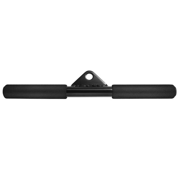 Fitness Bar Steel Gym Pull Down Bar Attachment Pulley Cable System Home Workout Tricep Bicep Shoulder Accessories