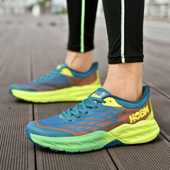 Sports Running Shoes Men High Quality Lightweight Sneaker Men Outdoor Breathable Gym Shoe Man Comfortable Lace Up Jogging Shoes