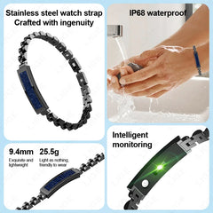 2025 New Smart Watch Pedometer Health Smart Bracelet Women Men Sports Fitness Waterproof Heart Rate Sleep Monitoring Wristbands