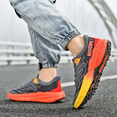 Sports Running Shoes Men High Quality Lightweight Sneaker Men Outdoor Breathable Gym Shoe Man Comfortable Lace Up Jogging Shoes