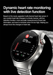 New health monitoring Smart Watch physical examination Health Wacth Blood pressure ECG+PPG Sport Call Smartwatch For Android iOS