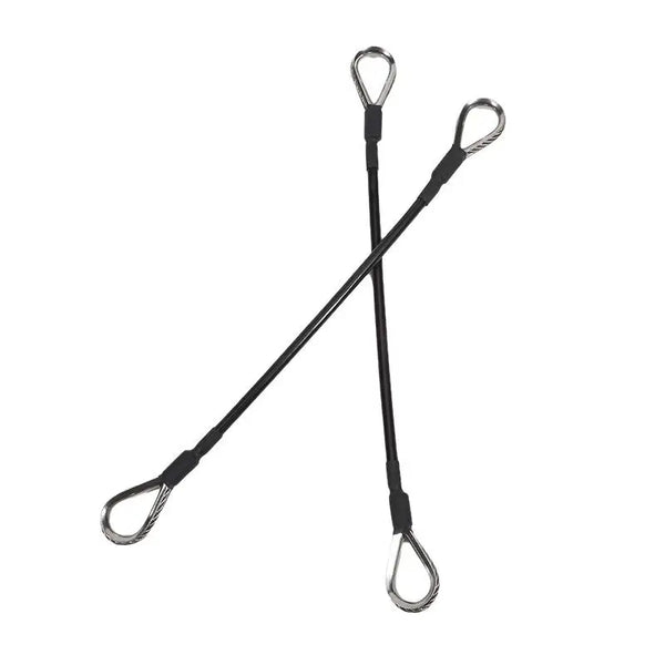 Gym Cable Extension For Home Gym Accessories For Tricep Pull Down And Leg Extensions Machine Fitness Rally Rope 1/2pcs