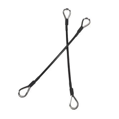 Gym Cable Extension For Home Gym Accessories For Tricep Pull Down And Leg Extensions Machine Fitness Rally Rope 1/2pcs