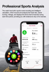 New health monitoring Smart Watch physical examination Health Wacth Blood pressure ECG+PPG Sport Call Smartwatch For Android iOS