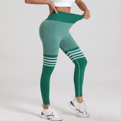 Women Gym V Back  Line Leggings Butt Lifting Fitness Athletic Workout Scrunch Leggins Outdoor Yoga Pants Sports Tights S-XL