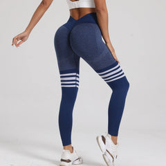 Women Gym V Back  Line Leggings Butt Lifting Fitness Athletic Workout Scrunch Leggins Outdoor Yoga Pants Sports Tights S-XL