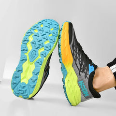 Sports Running Shoes Men High Quality Lightweight Sneaker Men Outdoor Breathable Gym Shoe Man Comfortable Lace Up Jogging Shoes