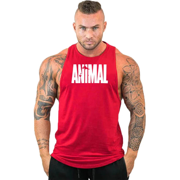 Gym Tank top Men Fitness Clothing Men's Bodybuilding Tank Tops Summer Gym Clothing for Male Sleeveless Vest T Shirt