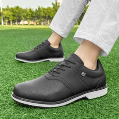 Classic Golf Shoes Men Spikes Golf Footwears Comfortable Gym Sneakers