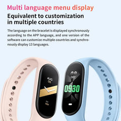 Health Tracker Waterproof Smart Watch Heart Monitor Activity Tracker Multifunctional Heart Rate Watch Calorie Tracker For Women