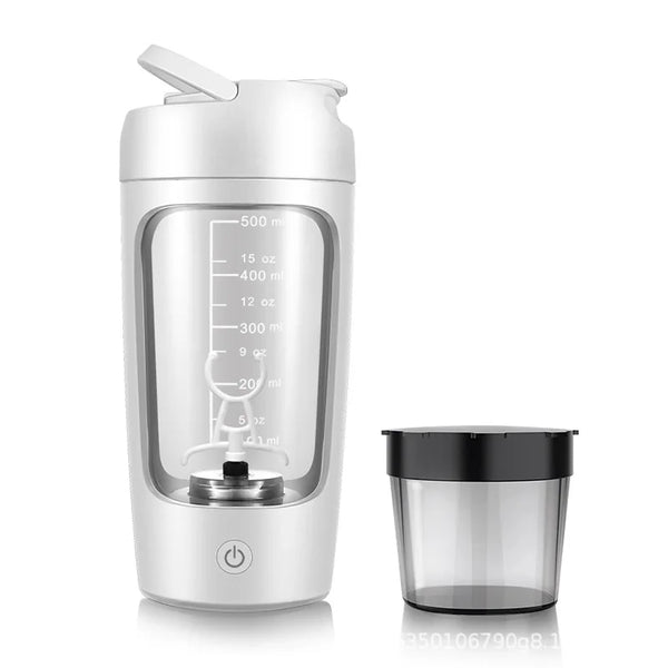 USB Electric Portable Whey Protein  Shaker bottle,  Fully Automatic Stirring Cup Rechargeable  Gym  BA Free Cocktail Blend