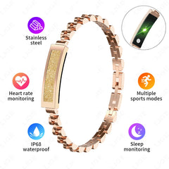 2025 New Smart Watch Pedometer Health Smart Bracelet Women Men Sports Fitness Waterproof Heart Rate Sleep Monitoring Wristbands