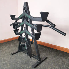 Detachable Floor/Wall Style Fitness Equipment Accessories Handle Placement Rack Gym Resistance Belt Storage Rack Space Saving