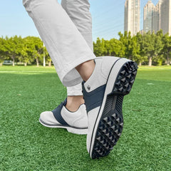 Classic Golf Shoes Men Spikes Golf Footwears Comfortable Gym Sneakers