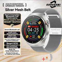 New health monitoring Smart Watch physical examination Health Wacth Blood pressure ECG+PPG Sport Call Smartwatch For Android iOS