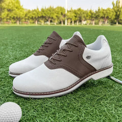 Classic Golf Shoes Men Spikes Golf Footwears Comfortable Gym Sneakers