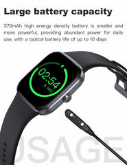 2025 New HD AMOLED Health Monitoring Smartwatch Men IP68 Waterproof Smart Notifications Voice Assistant Women Men Smart Watch