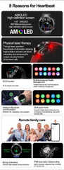 2025 New For HUAWEI  Health Watch Uric Acid blood fat Smart watch laser Therapy Watches Bluetooth Call ECG+PPG Smart Watch Man