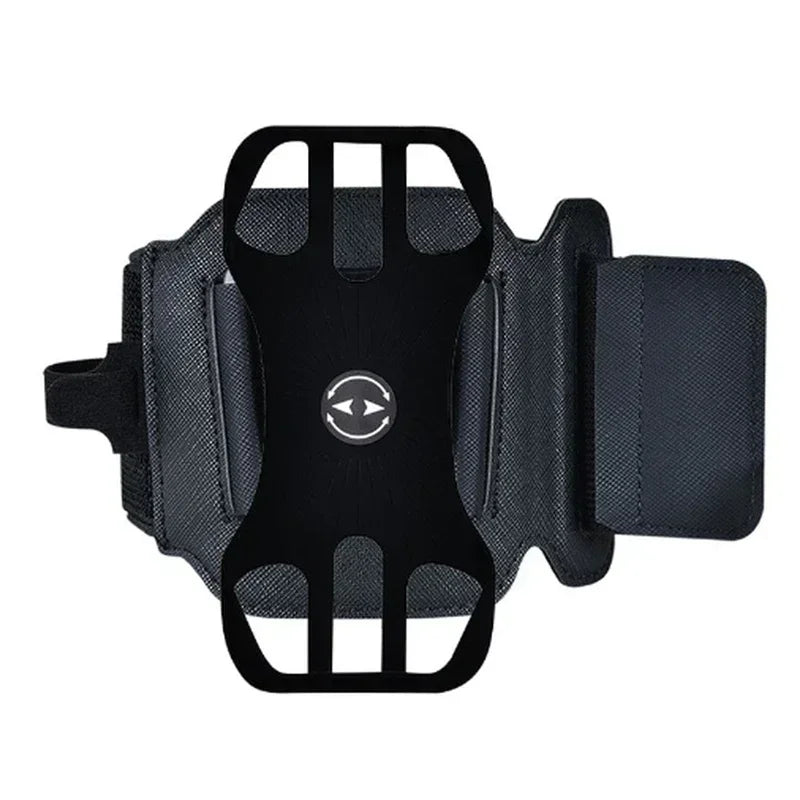 360° Removable Armbands Detachable Phone Holder Motorcycle Outdoor Sports Bike Cycling Armband Running Wristband Phone Holder