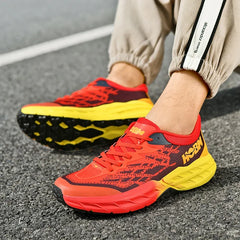 Sports Running Shoes Men High Quality Lightweight Sneaker Men Outdoor Breathable Gym Shoe Man Comfortable Lace Up Jogging Shoes