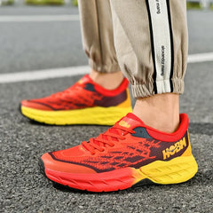 Sports Running Shoes Men High Quality Lightweight Sneaker Men Outdoor Breathable Gym Shoe Man Comfortable Lace Up Jogging Shoes