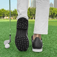 Classic Golf Shoes Men Spikes Golf Footwears Comfortable Gym Sneakers