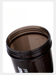 1PC 500ml Protein Powder Shaking Cup Portable Sport Shaker Bottle Fitness Gym Shaker Whey Protein Powder Mixing Bottle