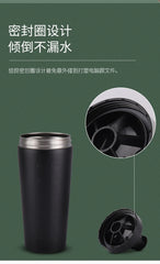 500/750ml Stainless Steel Protein Powder Shaker Bottle with Steel Ball and Scale Leak Proof Gym Fitness Sport Whey Shakes Cup