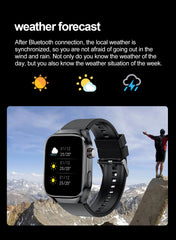 2025 New Health Glance ECG AI Diagnosis Smart Watches Men Heart Rate Blood Pressure IP68 Waterproof Smartwatches For HUAWEI IOS
