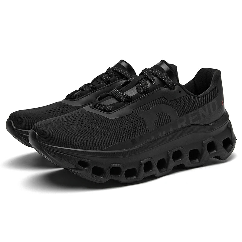 Men's Running Shoes Luxury Lightweight Athletic Gym Sneakers Non-Slip Cushioning Sports Shoes Outdoor Travel Walking Shoes