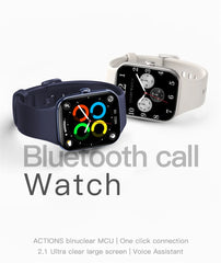 2025 New HD AMOLED Health Monitoring Smartwatch Men IP68 Waterproof Smart Notifications Voice Assistant Women Men Smart Watch