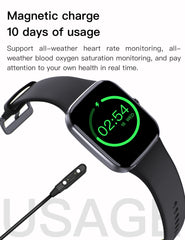 2025 New HD AMOLED Health Monitoring Smartwatch Men IP68 Waterproof Smart Notifications Voice Assistant Women Men Smart Watch