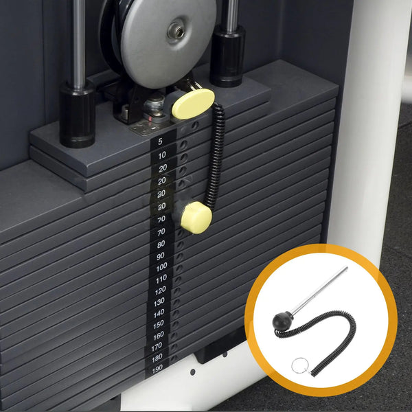 Fitness Equipment Latch Pulley Accessories Extra Long Weight Stack Pin Counterweight Gym Aluminum Alloy Dip Bolts