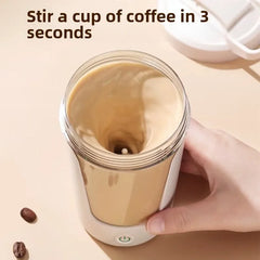 450ml Electric Automatic Mixing Cup Portable Whey Protein Shaker Bottle Battery Powered Fully Automatic Stirring Cup for Home
