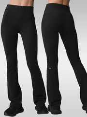 Women Female Legging Yoga Pants Women Bell Bottoms High Waist Sport Flare Pants Gym Fitness Leggings