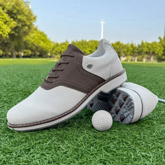 Classic Golf Shoes Men Spikes Golf Footwears Comfortable Gym Sneakers