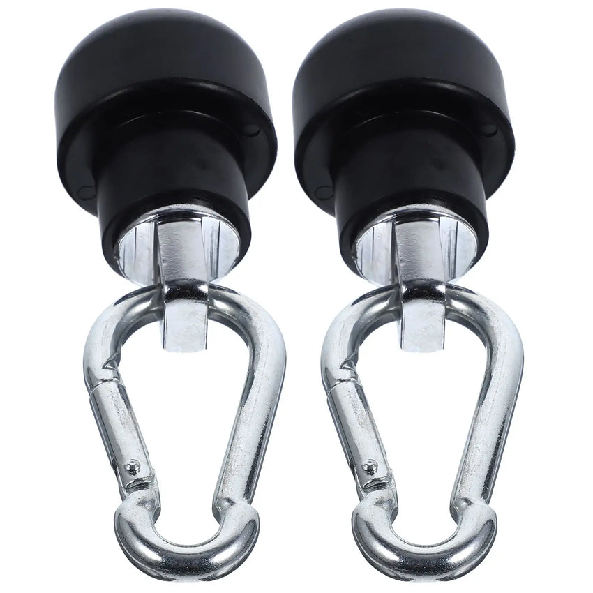 2 Sets Wire Rope Terminals Cable Ankle Attachments Gym Pulley Accessories Snap Hook Lock Adapter For Fitness Equipment Building
