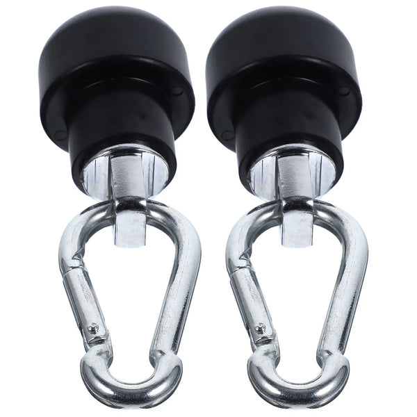2 Sets Wire Rope Terminals Cable Ankle Attachments Gym Pulley Accessories Snap Hook Lock Adapter For Fitness Equipment Building