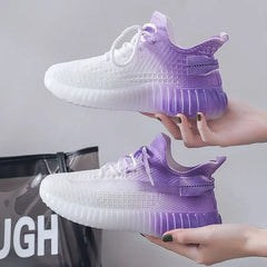 Gym Ladies Shoes Running Women Footwear Flat Cotton Urban With Stylish Cheap Summer 2024 Korean Designer Y2k Fashion Light