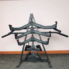Detachable Floor/Wall Style Fitness Equipment Accessories Handle Placement Rack Gym Resistance Belt Storage Rack Space Saving