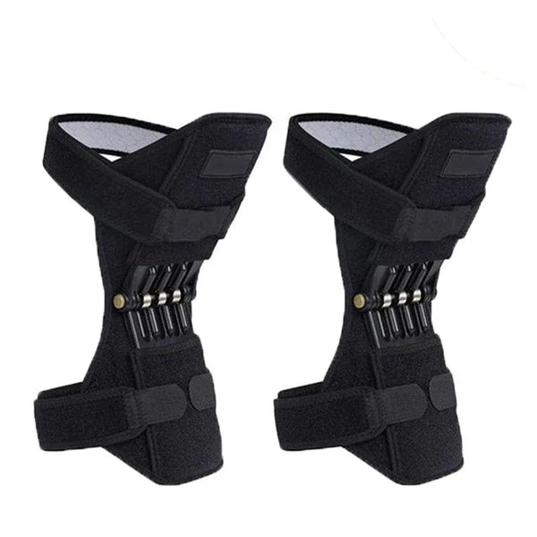 Sport Joint Support Knee Pads Breathable Non-slip Knee Leg Exercise Protector Gym Power Lift Spring Force Knee Booster Equipment