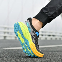 Sports Running Shoes Men High Quality Lightweight Sneaker Men Outdoor Breathable Gym Shoe Man Comfortable Lace Up Jogging Shoes
