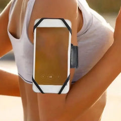 360° Removable Armbands Detachable Phone Holder Motorcycle Outdoor Sports Bike Cycling Armband Running Wristband Phone Holder