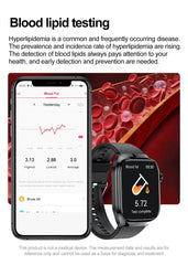 2025 New Health Glance ECG AI Diagnosis Smart Watches Men Heart Rate Blood Pressure IP68 Waterproof Smartwatches For HUAWEI IOS