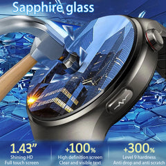 2025 New Nursing Grade Smart Watch Blood oxygen Blood Lipid Uric Acid ECG+PPG Body Temperature Bluetooth Call Health Smartwatch