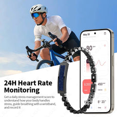 2025 New Smart Watch Pedometer Health Smart Bracelet Women Men Sports Fitness Waterproof Heart Rate Sleep Monitoring Wristbands